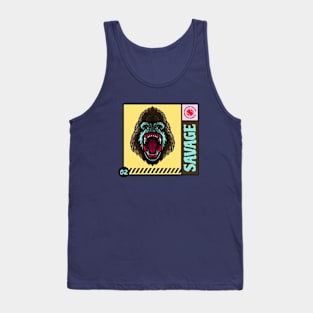 Baseball Catching Savage Tank Top